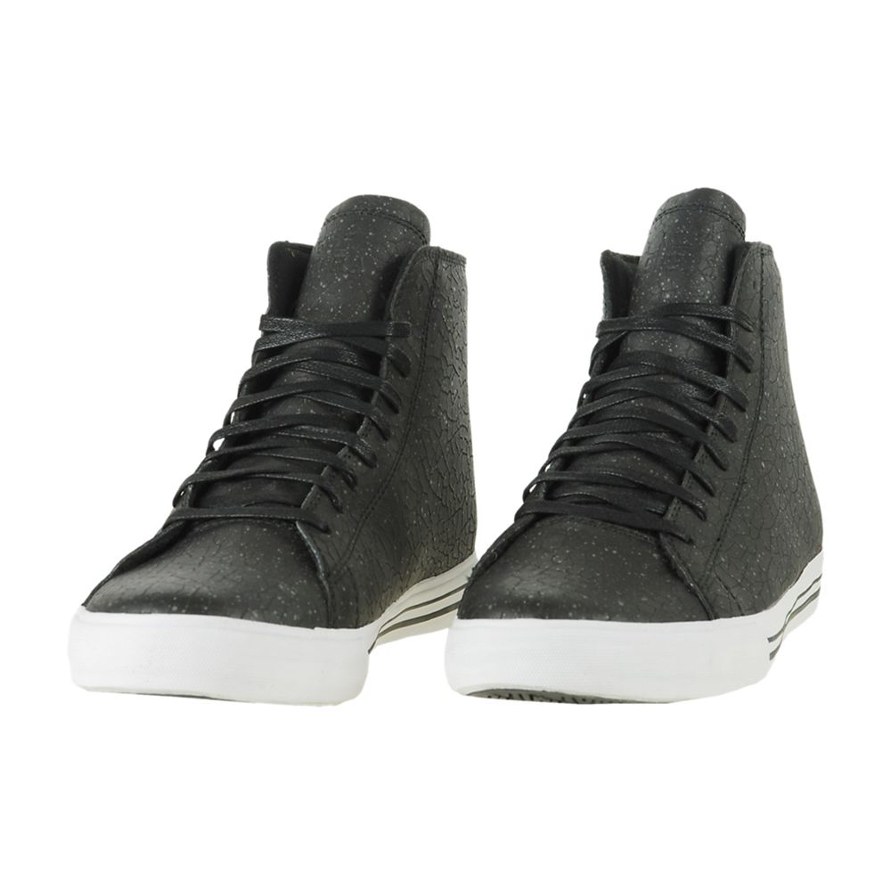 Baskets Montantes Supra Thunder High Noir Black Spackle Tuf Homme | JUU-87900199